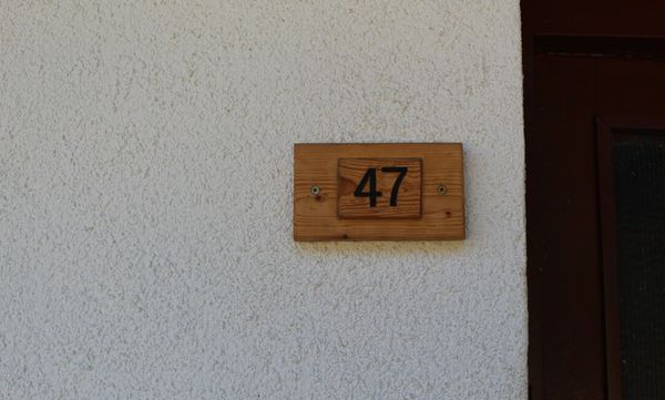 Slika hišne številke